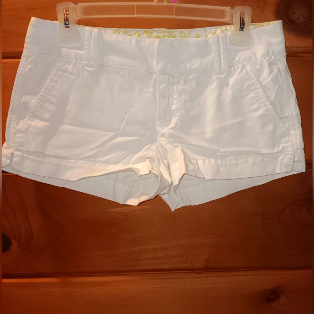 Express White shorts